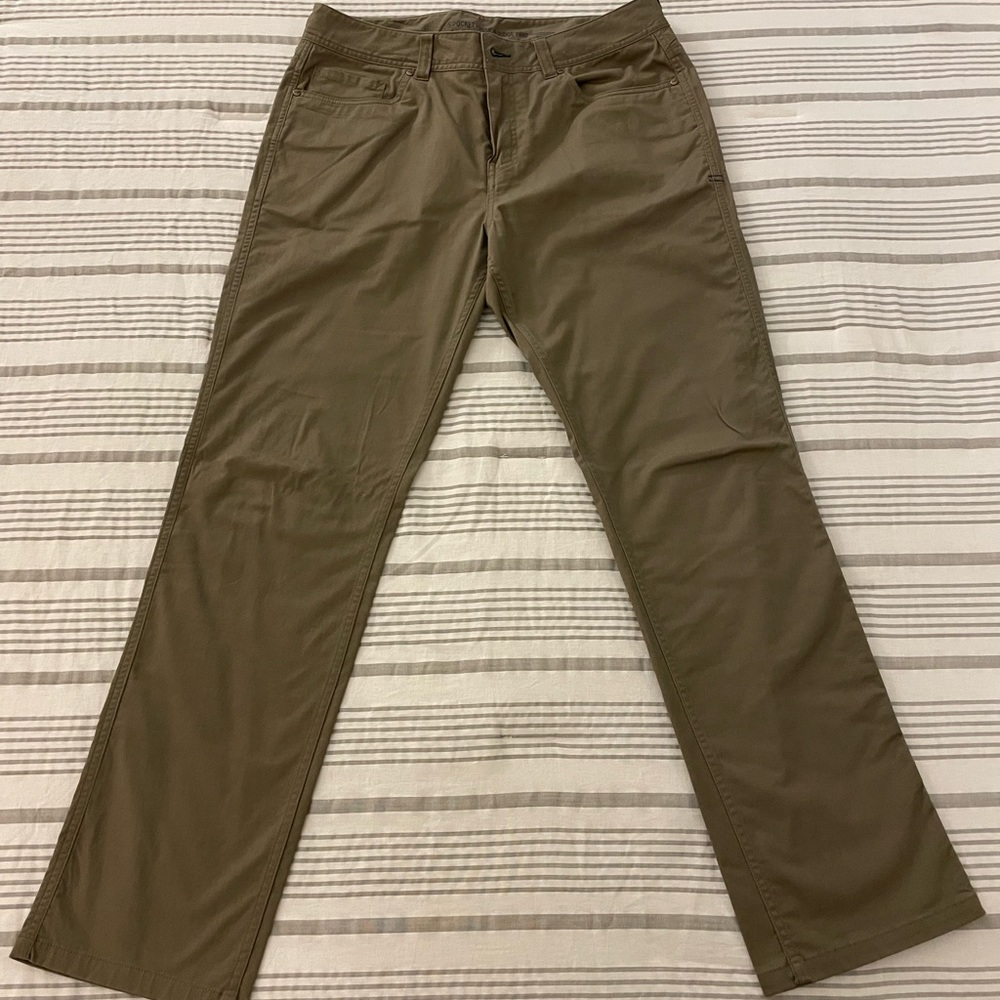 Toad & Co. 5 Pocket Mission Ridge Pant (Brown) - 34/32 Lean Fit